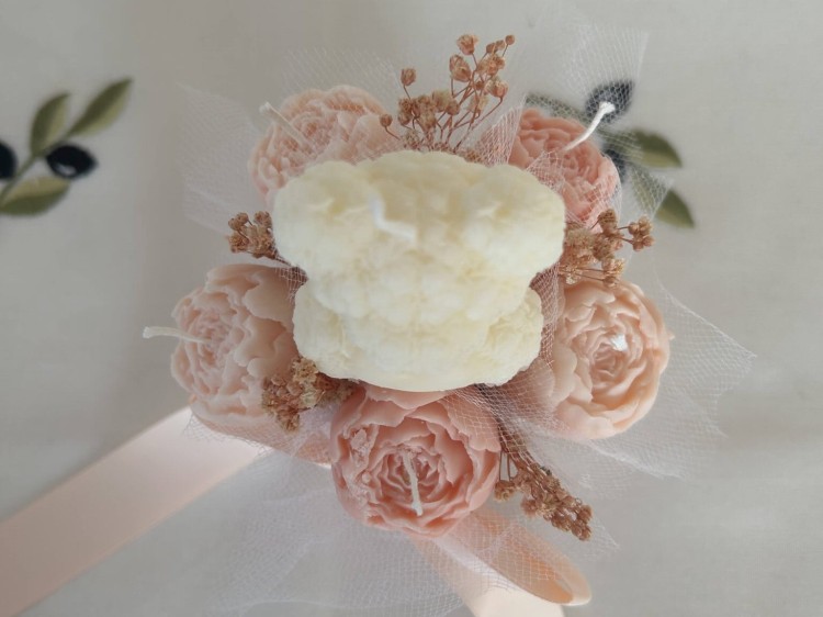 Candle Flower Box Mini Valentine ecru1b.JPG